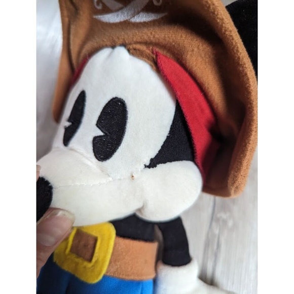Disney Parks Mickey Mouse Pirates of The Caribbean Plush - Picture 9 of 10